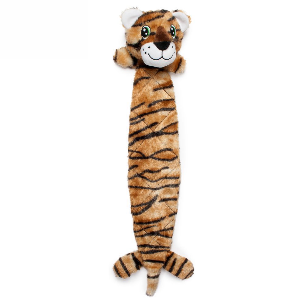 Karlie Plüsch-Hundespielzeug Leopard/Tiger/Zebra Spielzeug Kuscheltier Quitschie