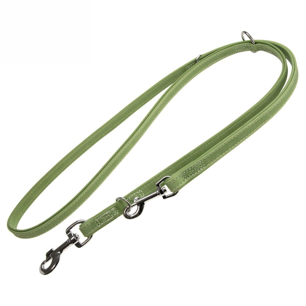 Karlie Leder-Führleine BUFFALO - hellgrün