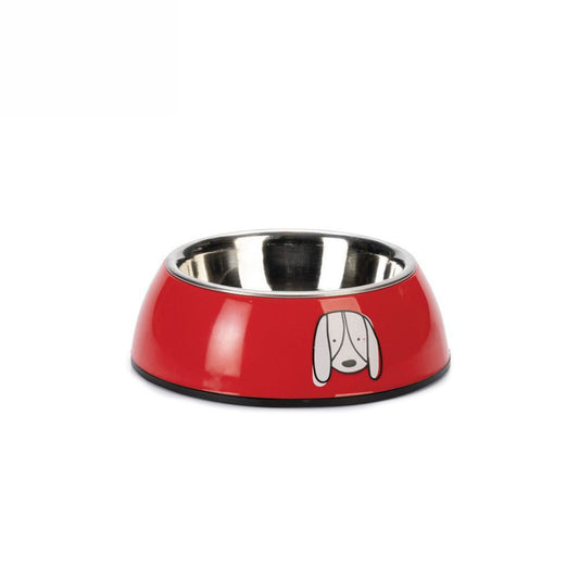 Karlie Hundenapf JAIRO Edelstahl - rot - Fressnapf Futternapf Wassernapf