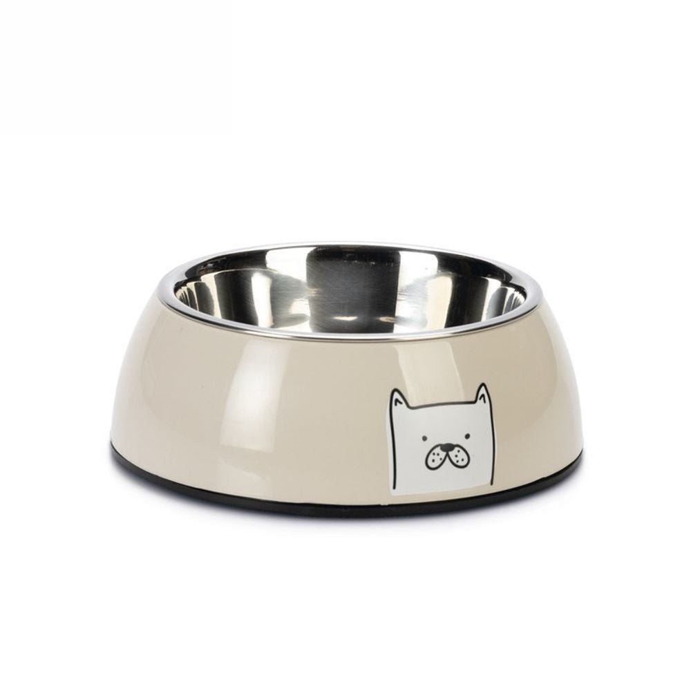 Karlie Hundenapf ELIZE Edelstahl - hellgrau - Fressnapf Futternapf Wassernapf