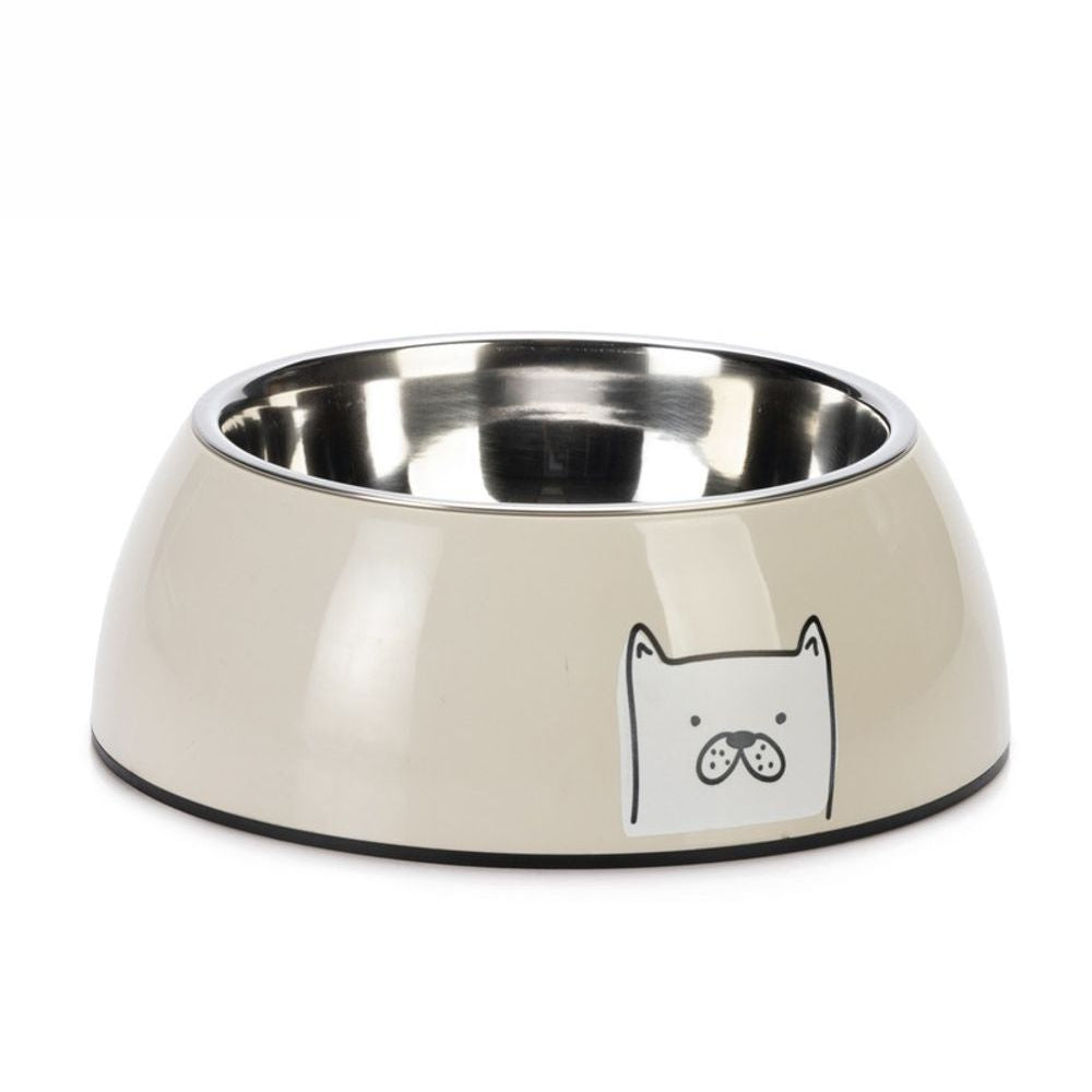 Karlie Hundenapf ELIZE Edelstahl - hellgrau - Fressnapf Futternapf Wassernapf