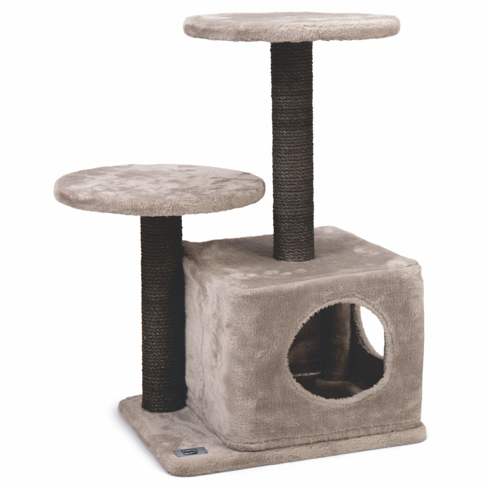 Karlie Katzen Kratzbaum ARGO - grau