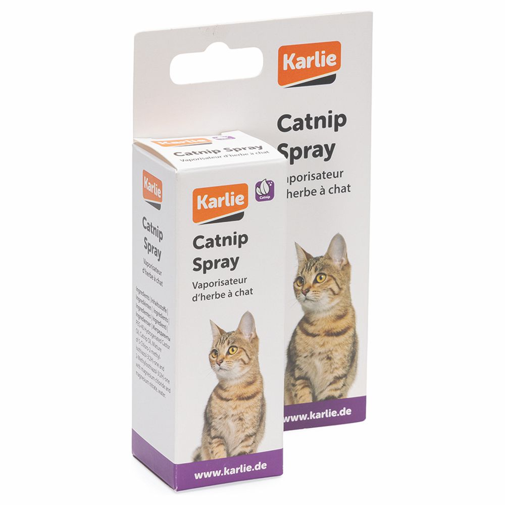 Karlie Catnip-Spray für Katzen - 50 ml - spielanregend Extrakt aus Katzenminze