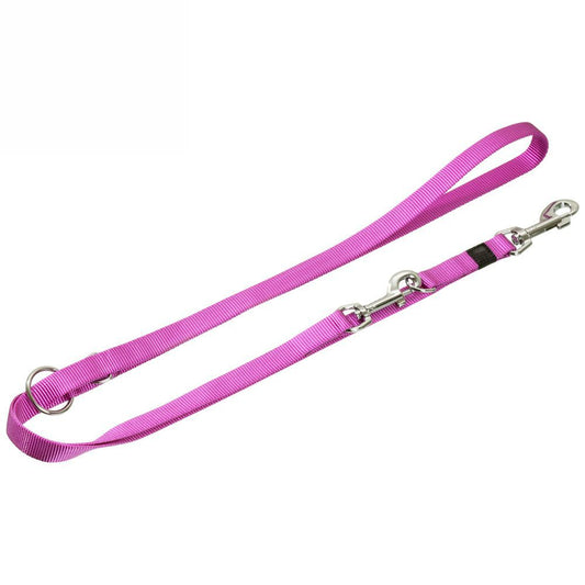 Karlie Führleine ART SPORTIV PLUS - pink - 250 cm - 25 mm - Nylon Hundeleine