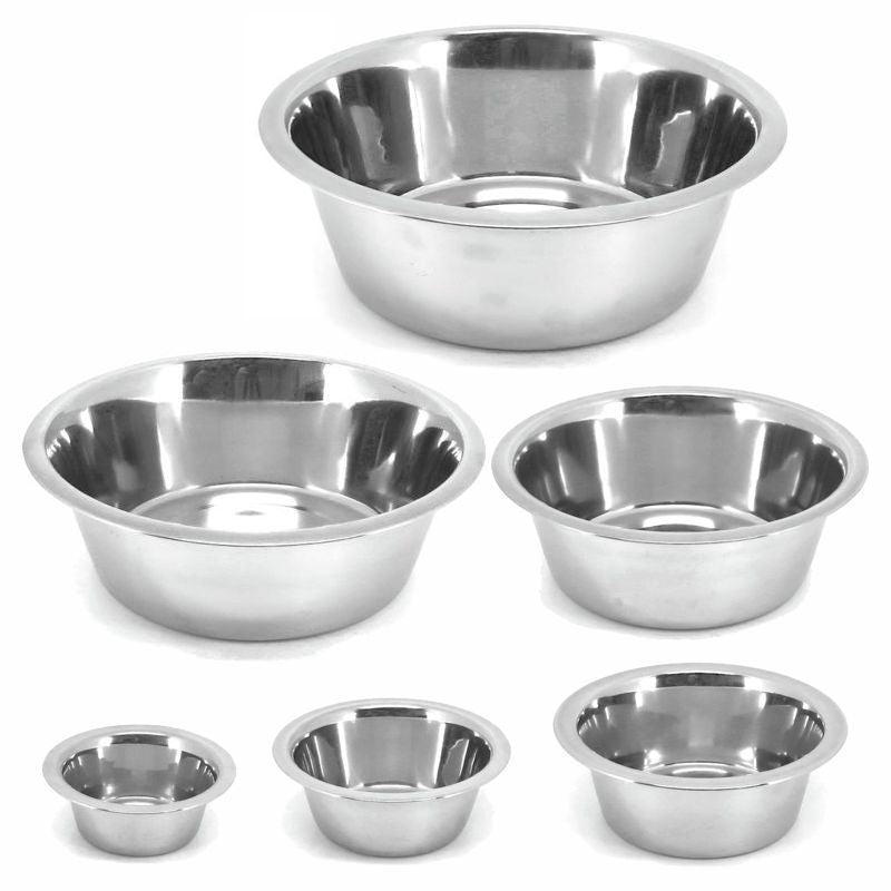 Karlie Edelstahl Napf - Hunde/Katzen - Wassernapf Fressnapf Reisenapf Futternapf