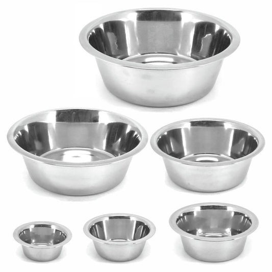 Karlie Edelstahl Napf - Hunde/Katzen - Wassernapf Fressnapf Reisenapf Futternapf