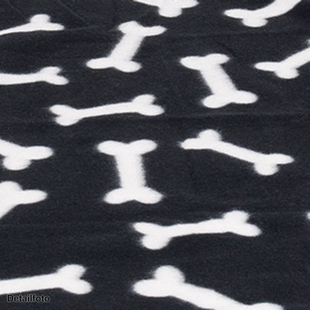 Karlie Hunde Fleecedecke schwarz/braun/grau Hundedecke Kuscheldecke Schutzdecke