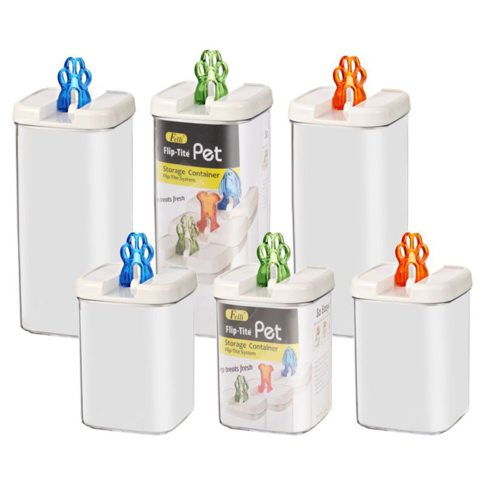 Karlie Felli Pet Snack-Behälter - Leckerlibox Vorratsdose Leckerchen Dose Deckel