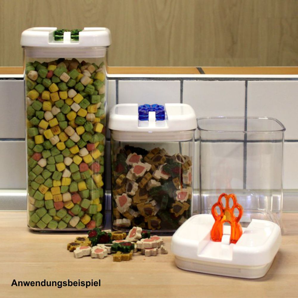 Karlie Felli Pet Snack-Behälter - Leckerlibox Vorratsdose Leckerchen Dose Deckel