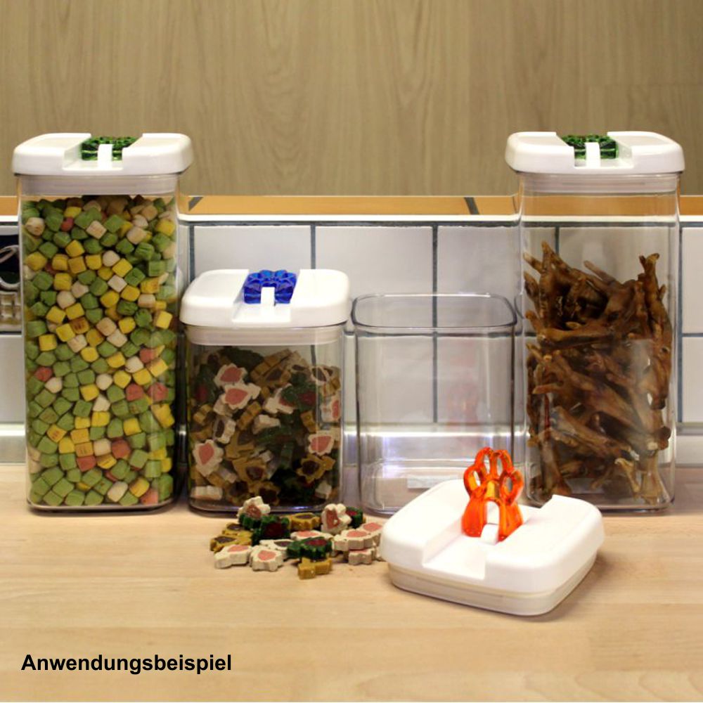 Karlie Felli Pet Snack-Behälter - Leckerlibox Vorratsdose Leckerchen Dose Deckel