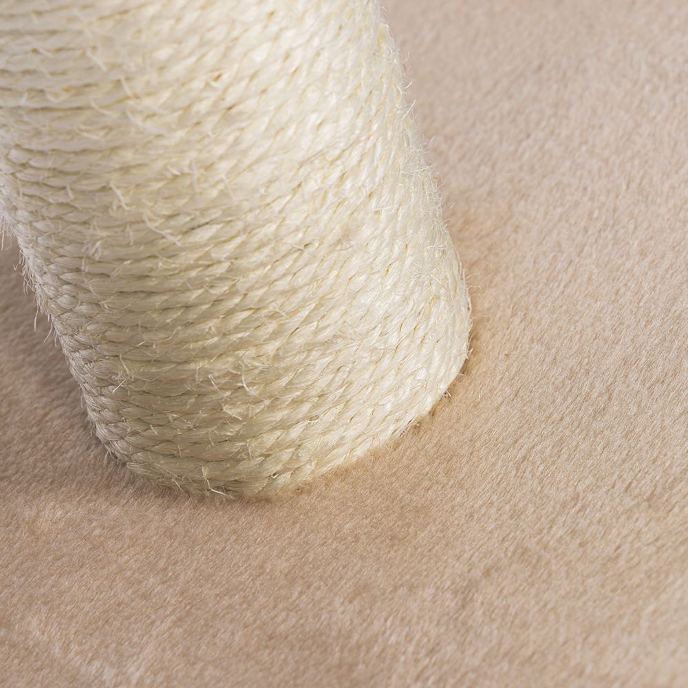 Karlie Katzen Kratzbaum SMARAGD - 35 x 35 x 103 cm - Sisal Kratzstamm Katzenbaum