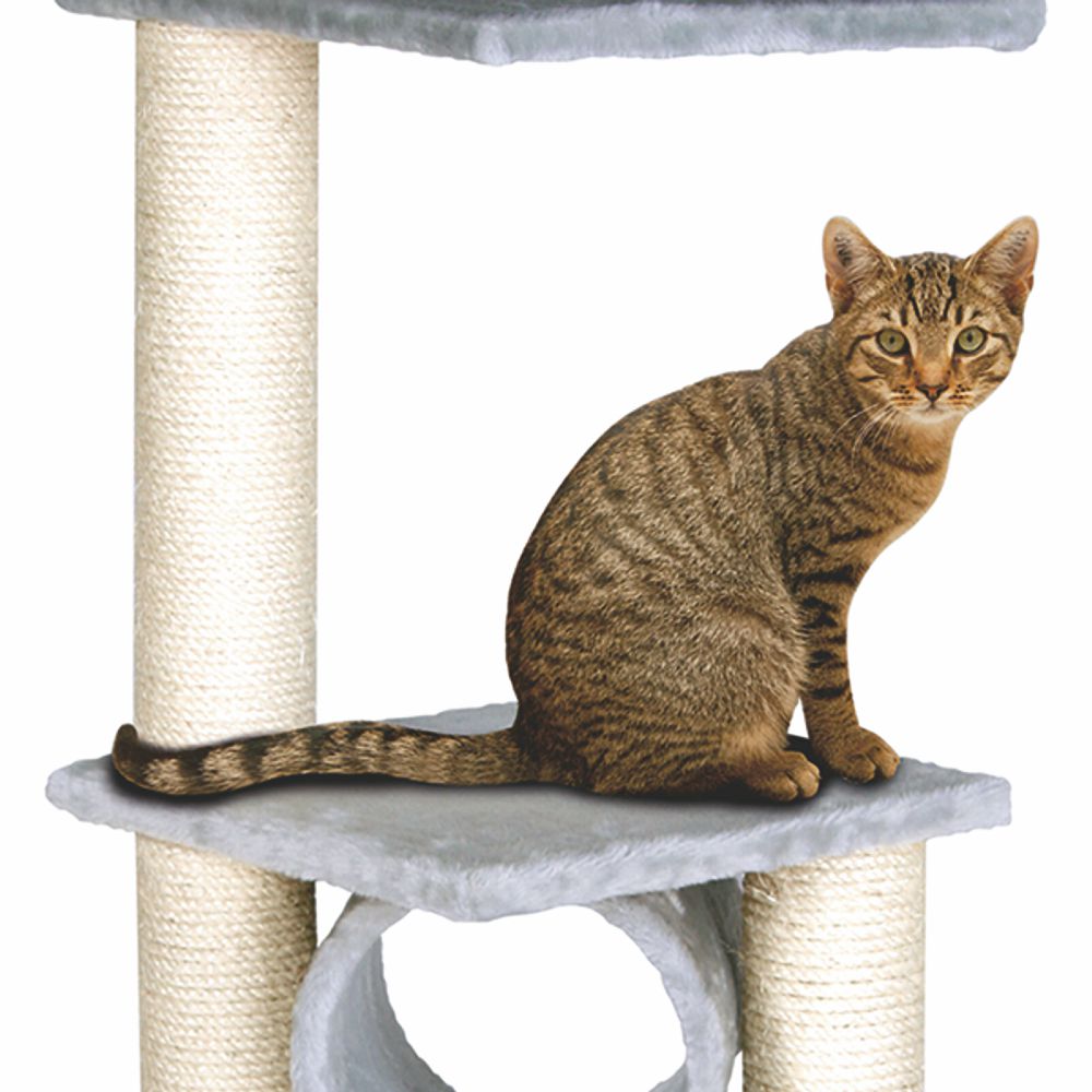 Karlie Katzen Kratzbaum VIOLA - 35 x 35 x 103 cm - Sisal Kratzstamm Katzenbaum