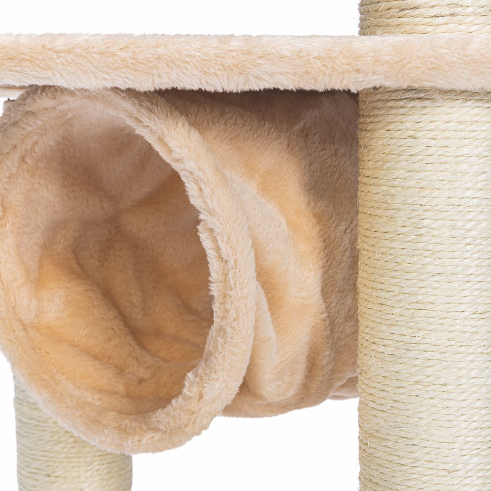 Karlie Katzen Kratzbaum VIOLA - 35 x 35 x 103 cm - Sisal Kratzstamm Katzenbaum