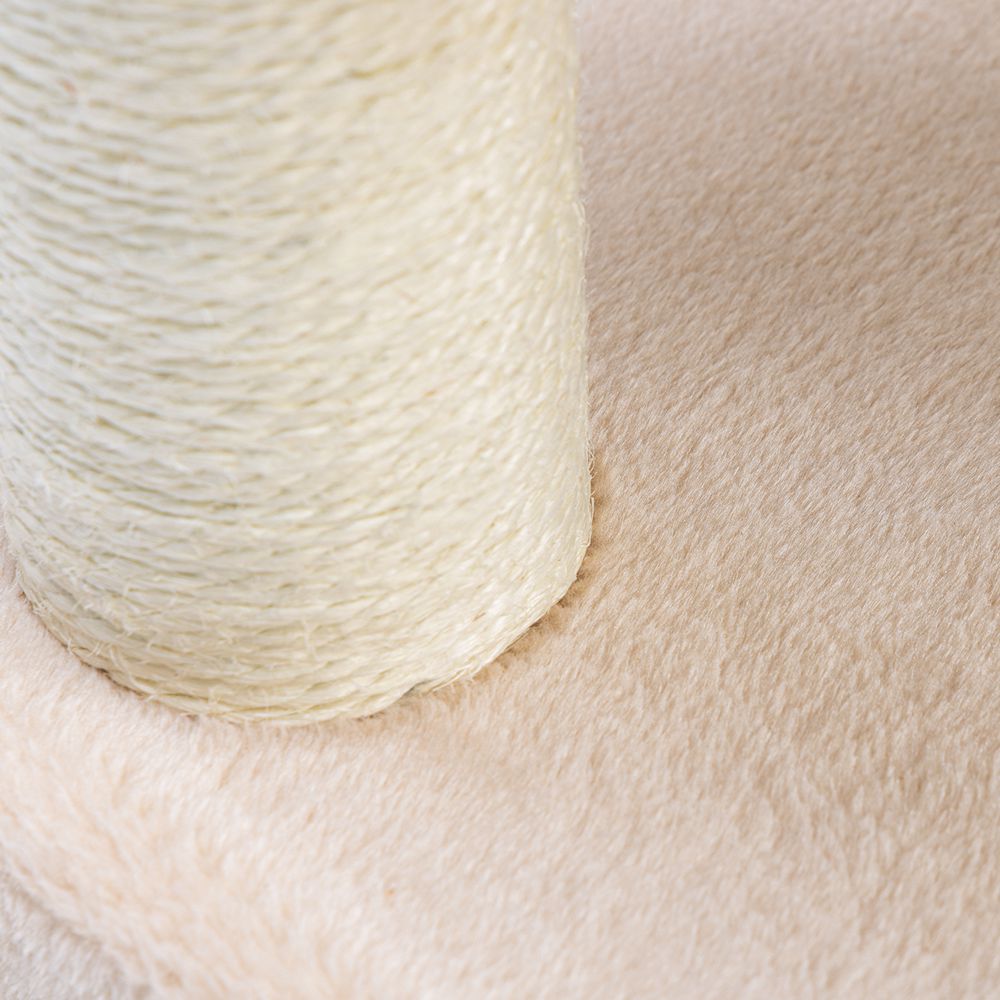 Karlie Katzen Kratzbaum VIOLA - 35 x 35 x 103 cm - Sisal Kratzstamm Katzenbaum