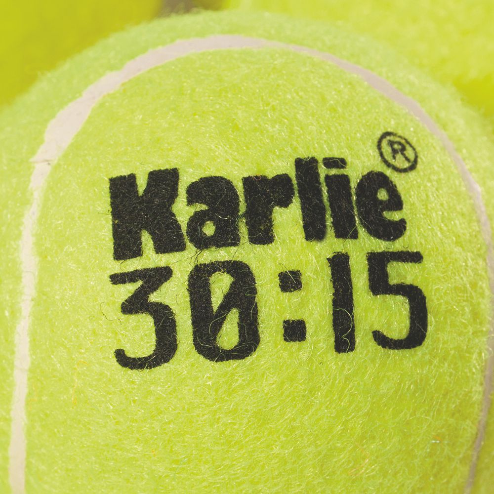 Karlie Tennisball 30:15 - M/XL - 1er/2er/12er - Apportierspiel Ball für Hunde