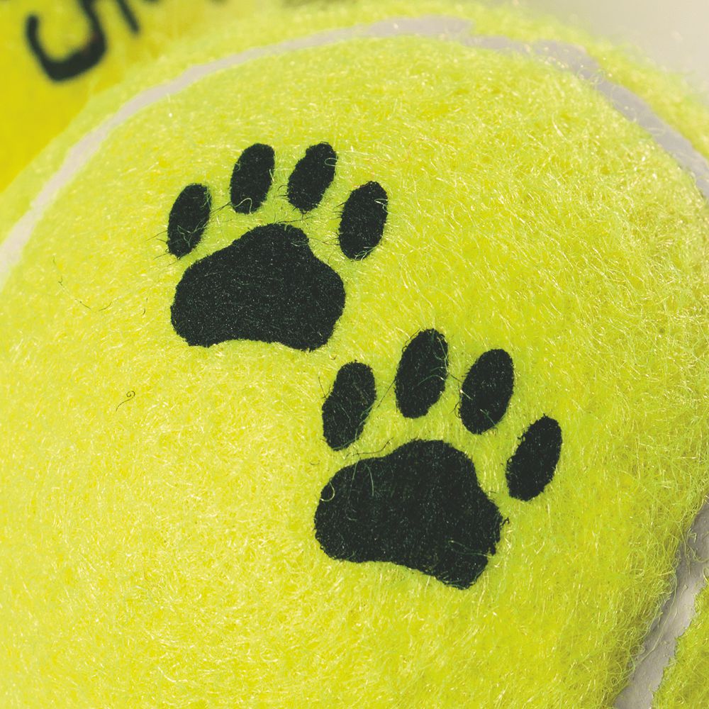 Karlie Tennisball 30:15 - M/XL - 1er/2er/12er - Apportierspiel Ball für Hunde