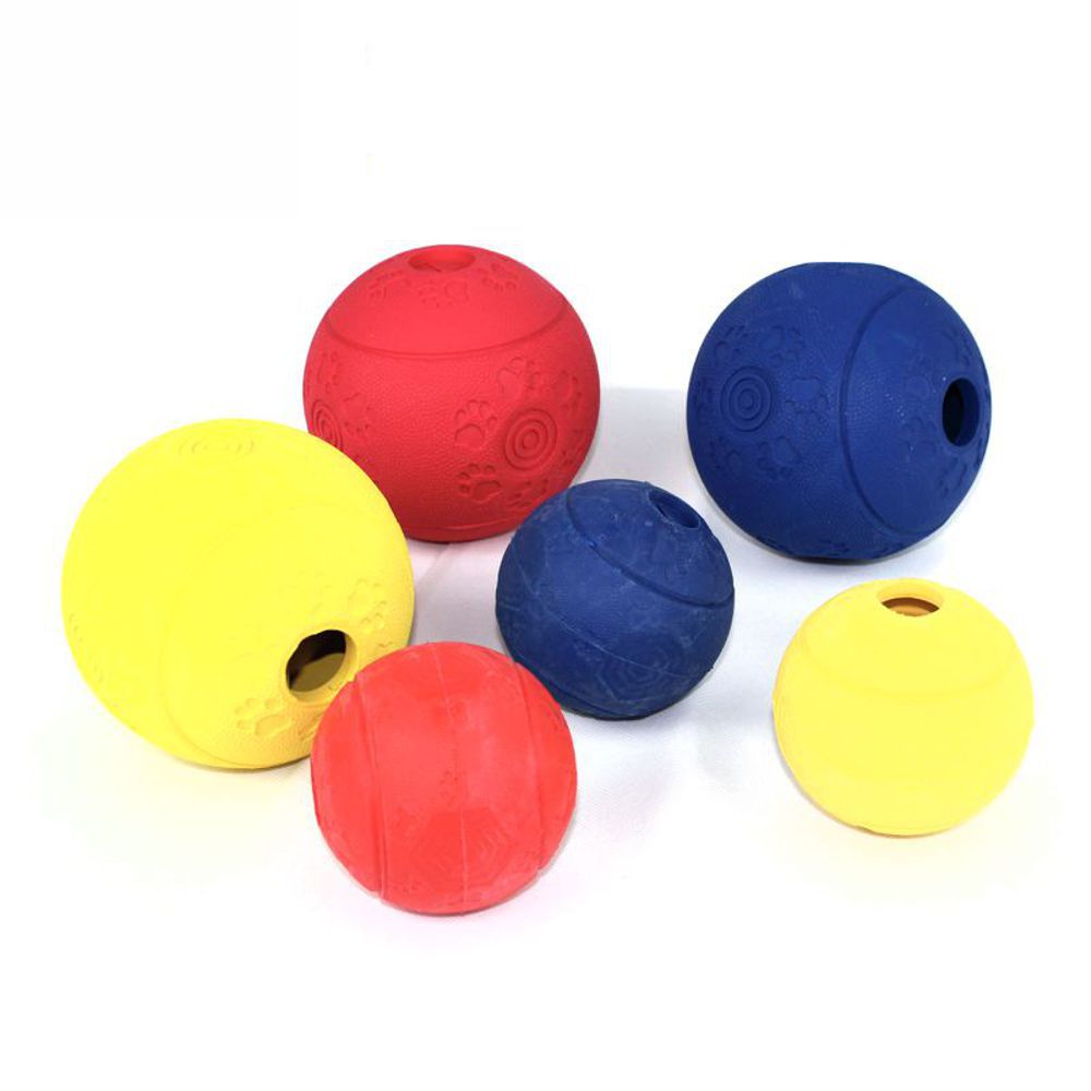 Karlie Snackball - 8 + 11 cm - Labyrinth Futterball - Gummi Snack Ball Leckerli