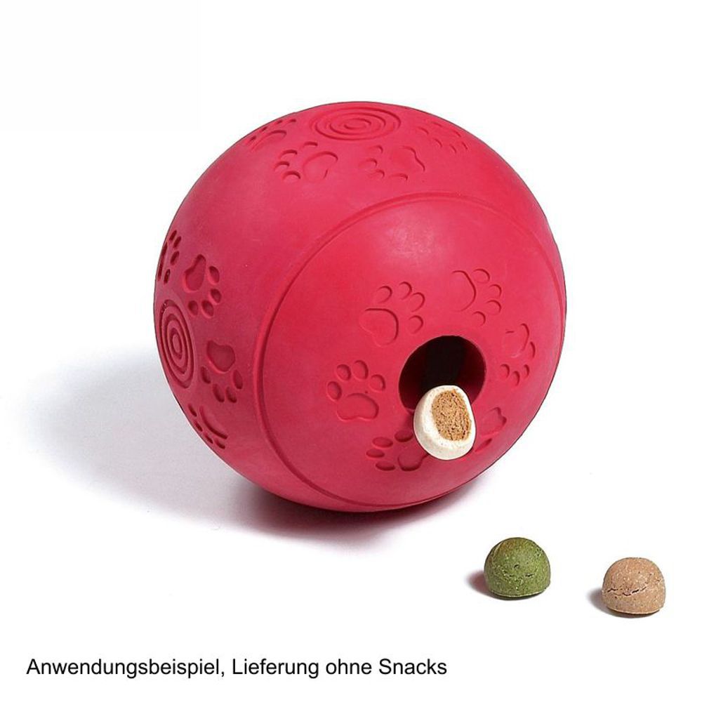 Karlie Snackball - 8 + 11 cm - Labyrinth Futterball - Gummi Snack Ball Leckerli