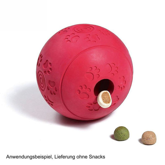 Karlie Snackball - 8 + 11 cm - Labyrinth Futterball - Gummi Snack Ball Leckerli