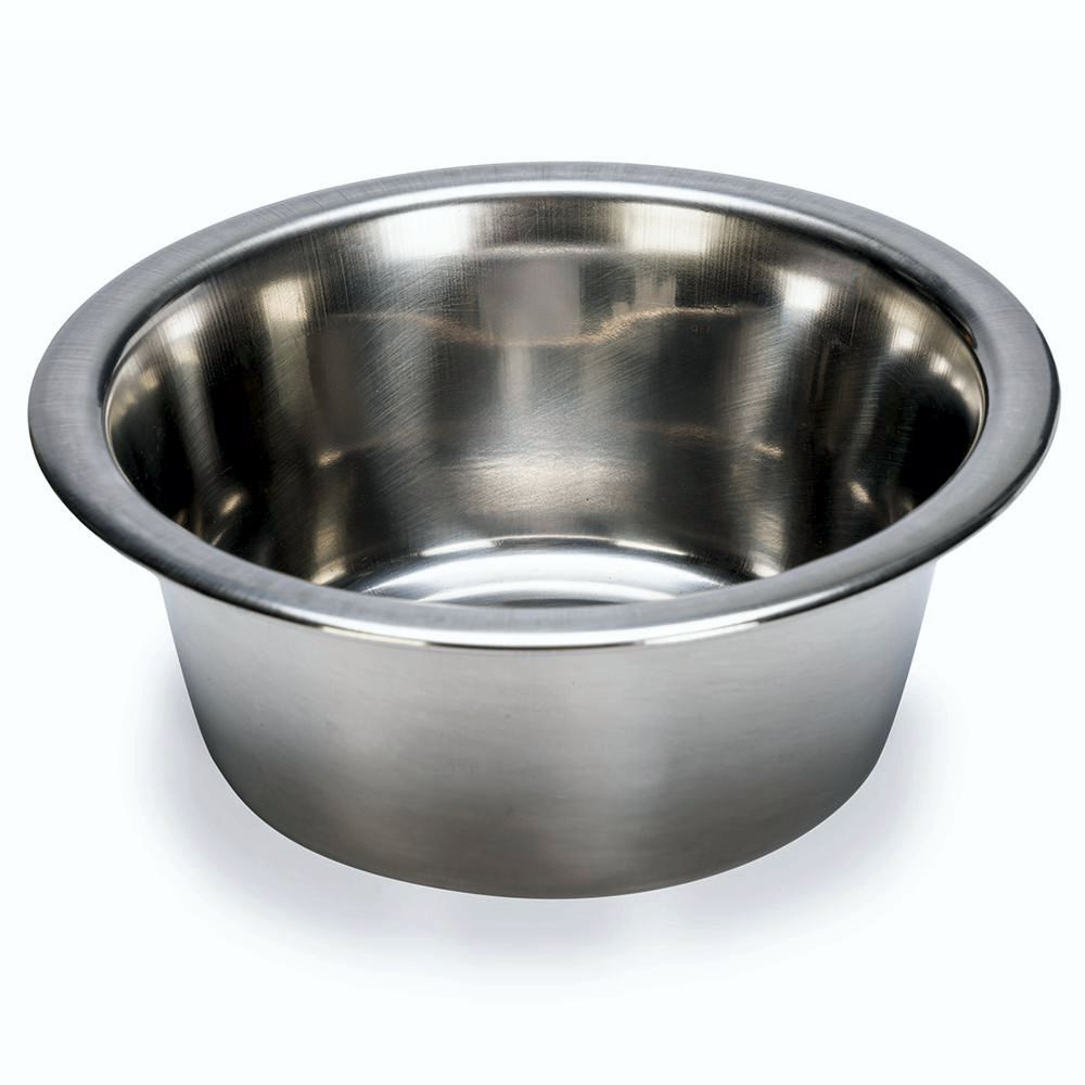 Karlie Napfständer höhenverstellbar - Edelstahl Doppelnapf Wassernapf Fressnapf