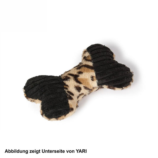 Karlie Plüsch-Hundespielzeug Knochen - Spielzeug Kuscheltier mit Quitschie