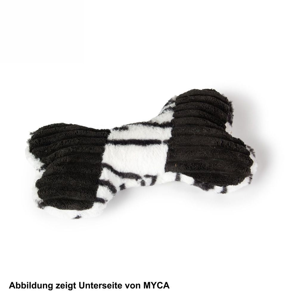 Karlie Plüsch-Hundespielzeug Knochen - Spielzeug Kuscheltier mit Quitschie