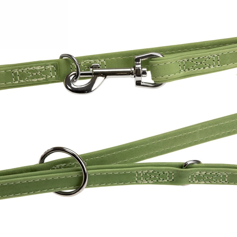 Karlie Leder-Führleine BUFFALO - 200 cm lang - Kalbsleder Hundeleine 2 m