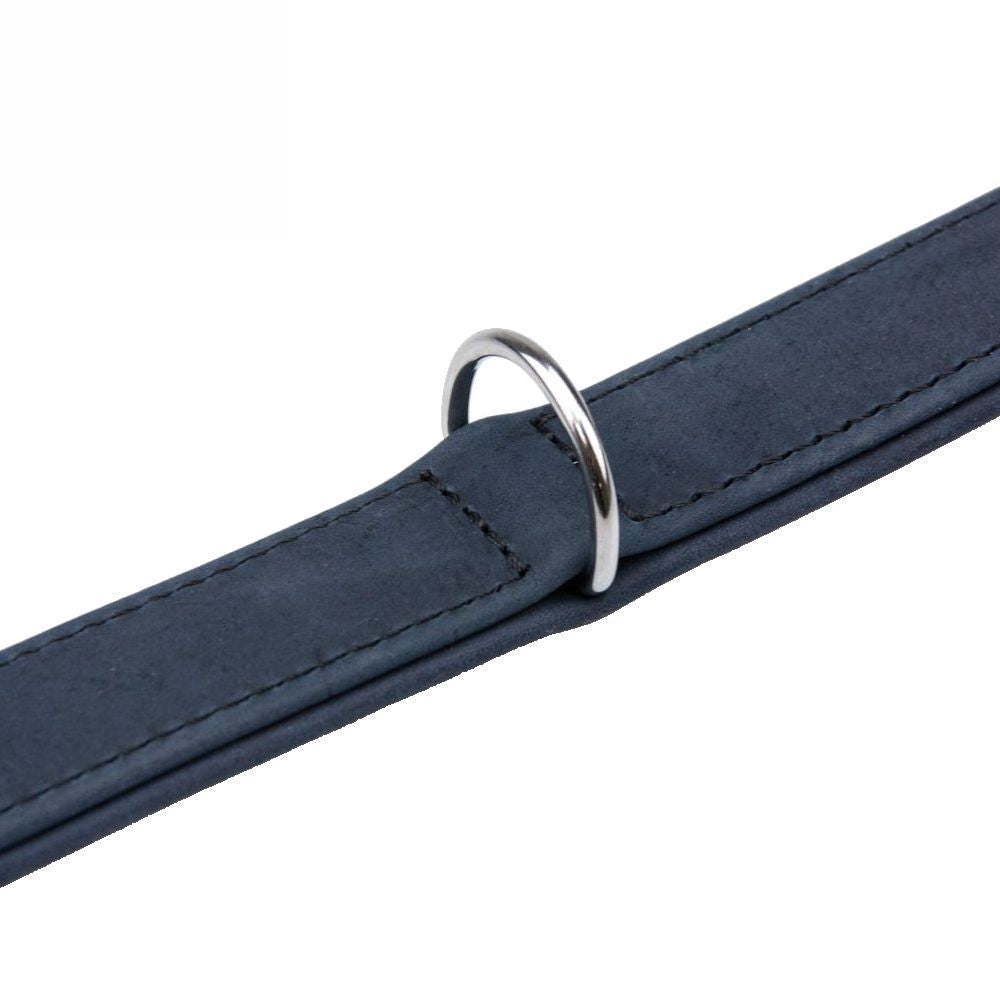 Karlie Leder-Halsband BUFFALO - Länge 40-60 cm - Kalbsleder Hundehalsband