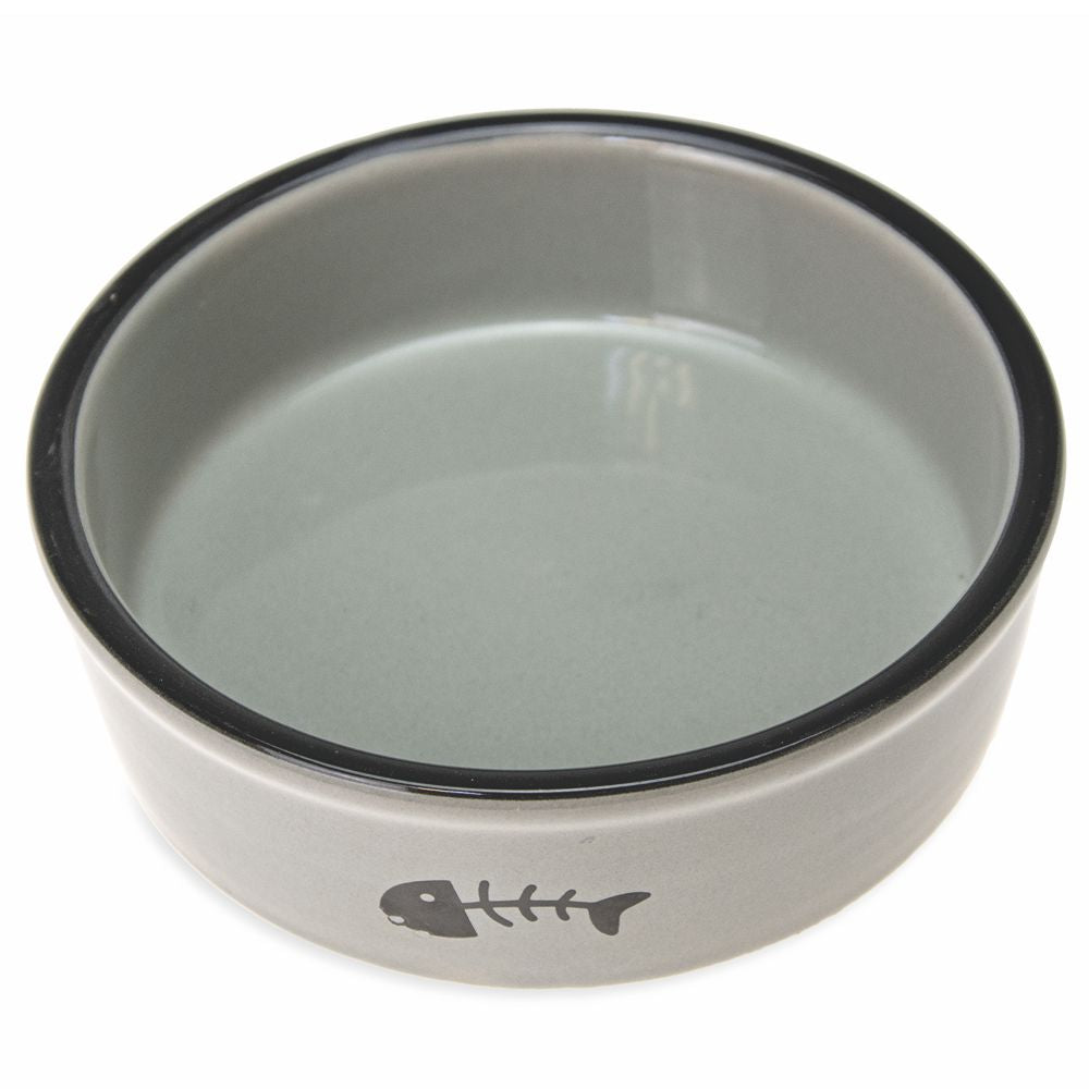 Karlie Keramik Katzennapf - 200 ml - Milchschale Futternapf Fressnapf Schale