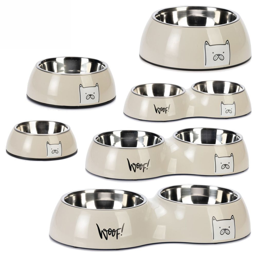 Karlie Hundenapf ELIZE Edelstahl - hellgrau - Fressnapf Futternapf Wassernapf