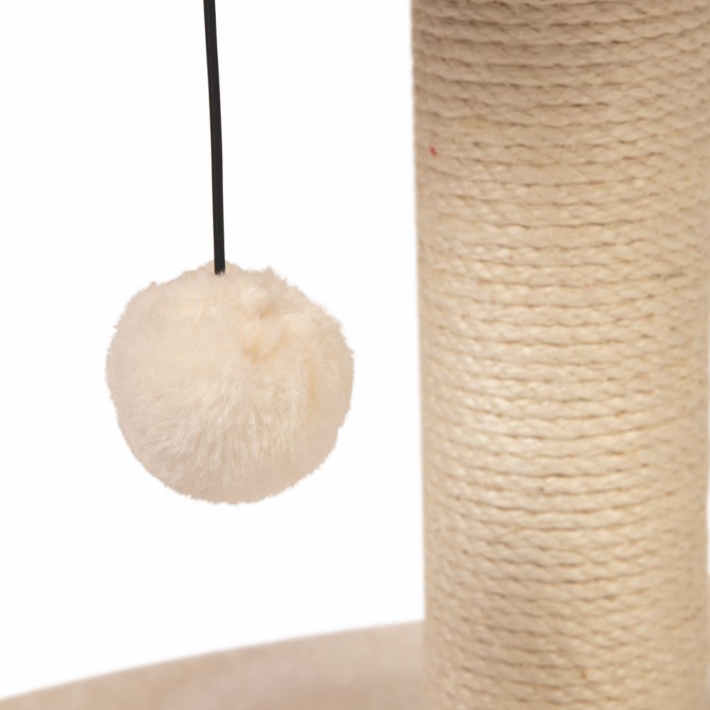 Karlie Katzen Kratzbaum MITZI - 35 x 35 x 50 cm - Sisal Kratzstamm Katzenbaum