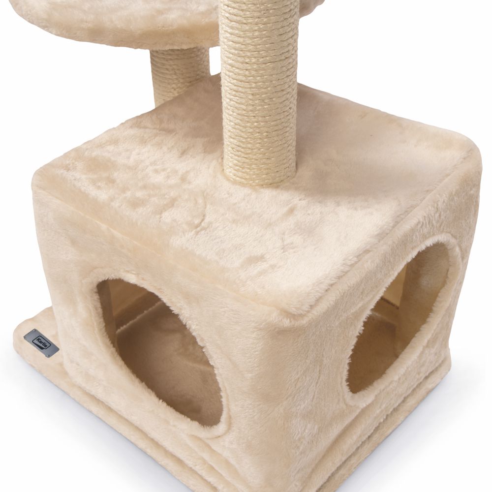 Karlie Katzen Kratzbaum ARGO - 45 x 35 x 70 cm - Sisal Kratzstamm Katzenbaum