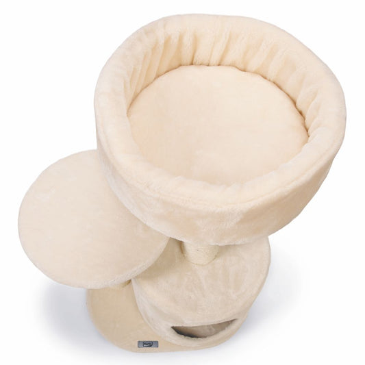 Karlie Katzen Kratzbaum ARVID - 50 x 35 x 85 cm - Sisal Kratzstamm Katzenbaum