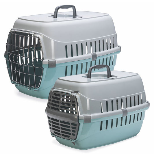 Karlie Transportbox Eco TOURIST - Katze Hund Nager - Tragebox Hundebox recycelt