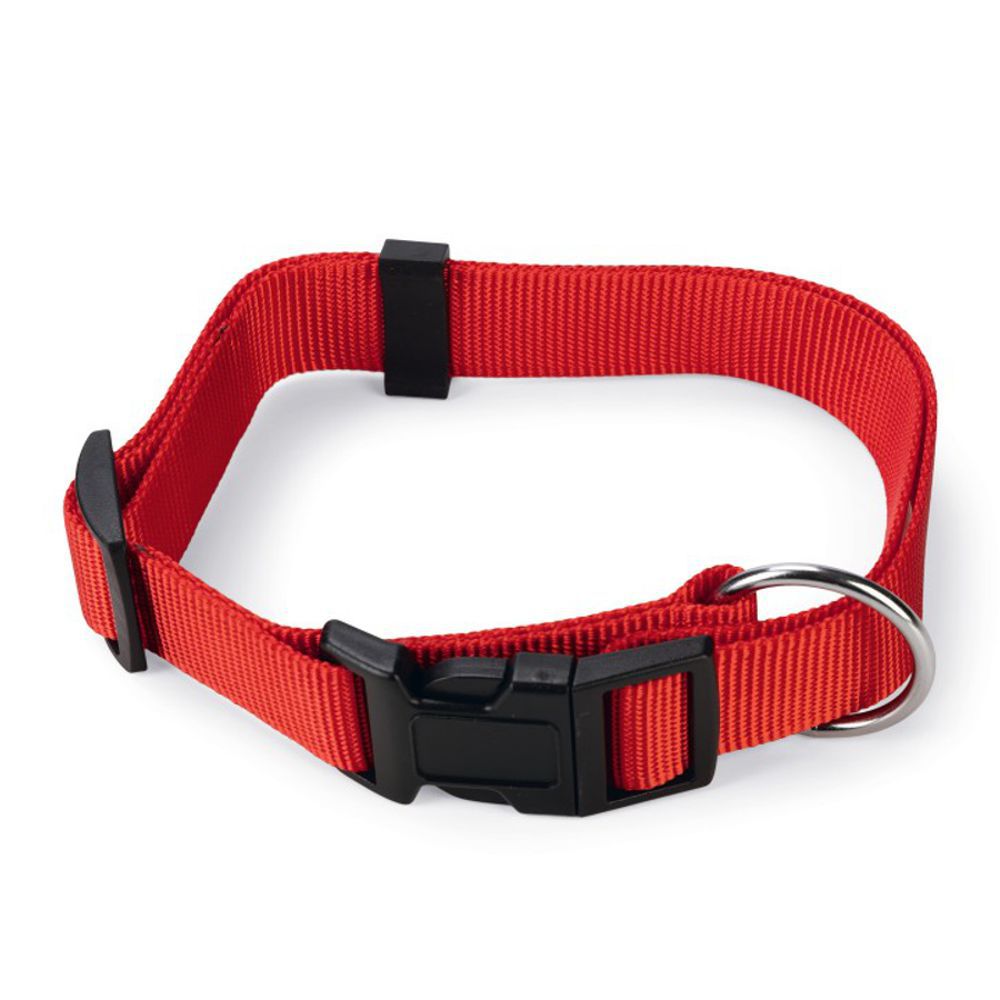 Karlie Halsband ART SPORTIV BASIC - XS/S/M/L - rot schwarz - Nylon Hundehalsband