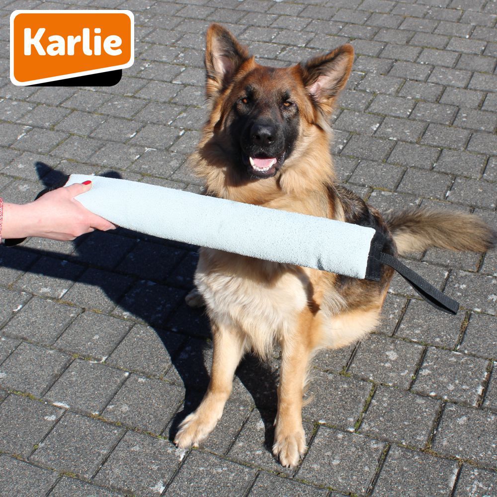 Karlie Leder-Trainingsdummy - 3 Größen - Dummy Apportierdummy Hundetraining