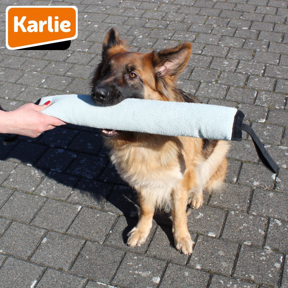 Karlie Leder-Trainingsdummy - 3 Größen - Dummy Apportierdummy Hundetraining