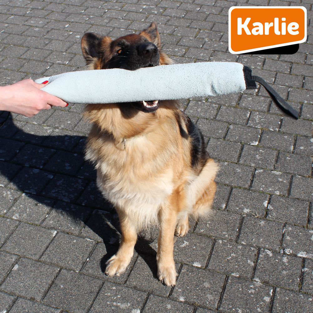 Karlie Leder-Trainingsdummy - 3 Größen - Dummy Apportierdummy Hundetraining