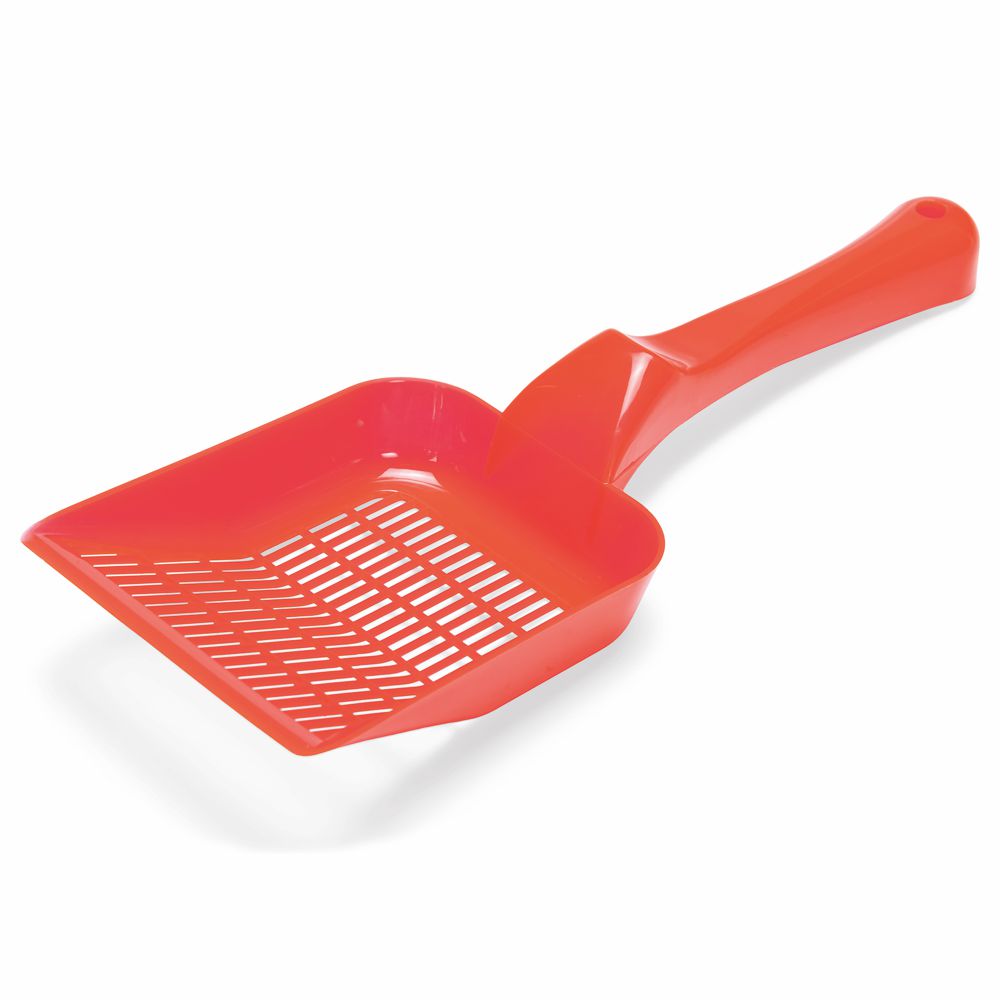 Karlie Katzenstreuschaufel - fein / rot