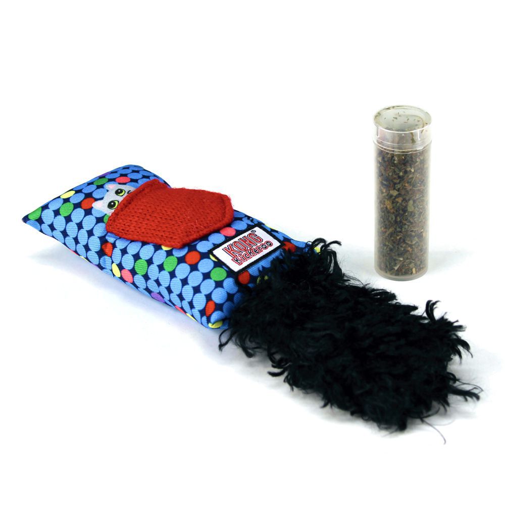 KONG Kickeroo Refillable - Katzenspielzeug mit Katzenminze - nachfüllbar Catnip