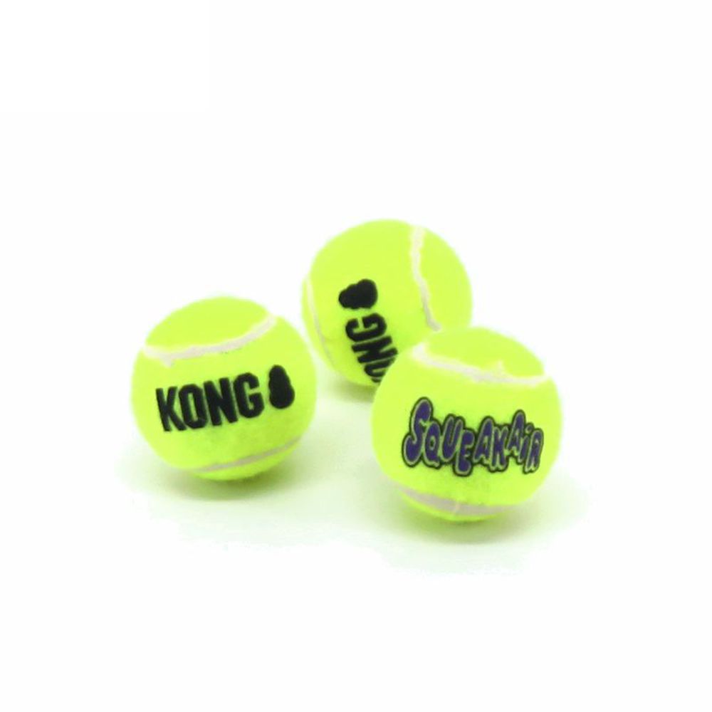 KONG AirDog Squeakair Ball - Ø 5 cm - 3 Stück