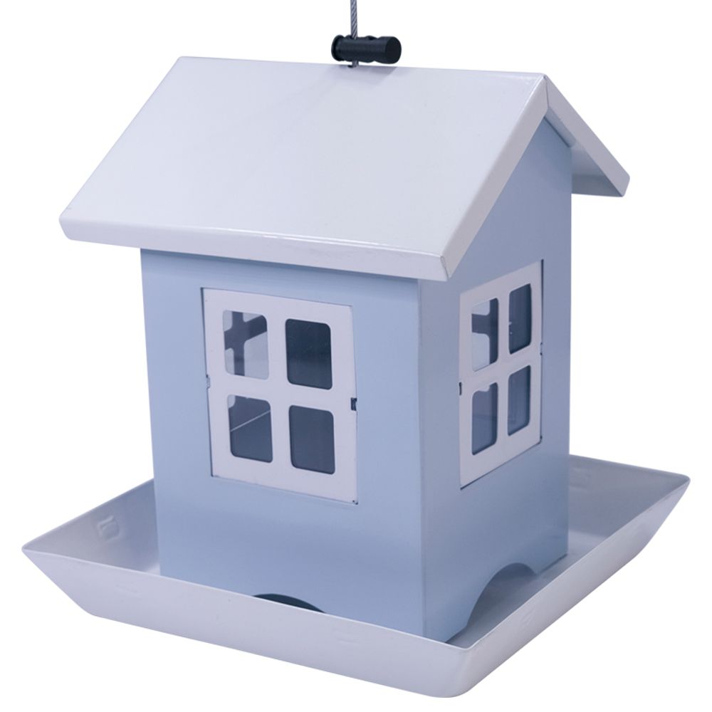 Nobby Futterhaus für Vögel - DITTE - hellblau