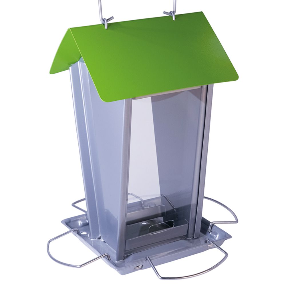 Nobby Futterhaus für Vögel - LYS - grau