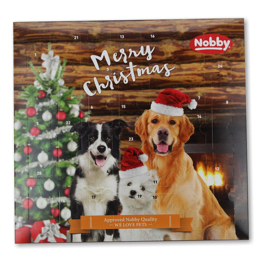 Nobby Adventskalender für Hunde - Weihnachtskalender Leckerli Weihnachten Hund