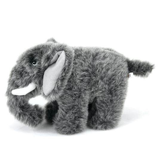 Nobby Plüsch-Hundespielzeug Elefant - 30 cm groß - Plüschspielzeug mit Squeaker