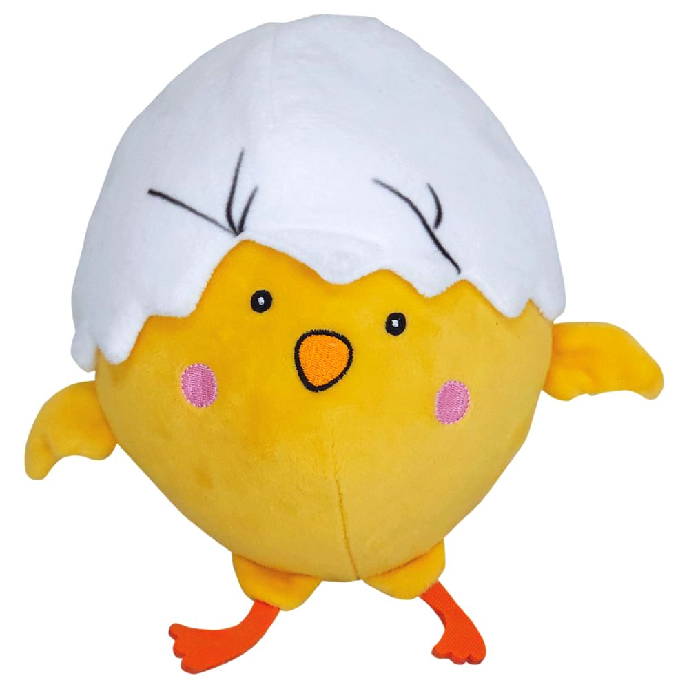 Nobby Plüsch-Hundespielzeug Küken in Eierschale - 21 cm - Ostern Plüschspielzeug