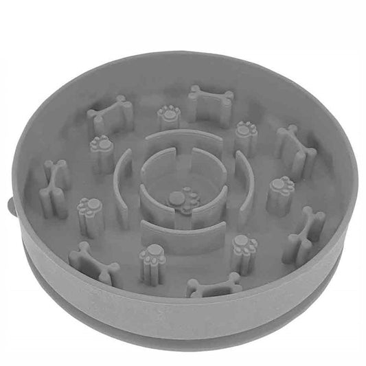 Nobby Silikon Anti-Schling-Napf BONE - 16 cm rund Fressnapf Futternapf Hundenapf