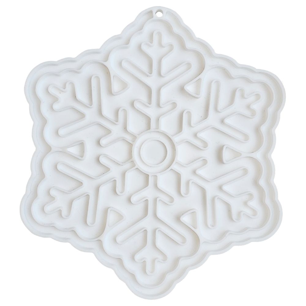 Nobby XMAS Silikon-Leckmatte FLAKE - Hund Katze - Schleckmatte Anti-Schlingmatte