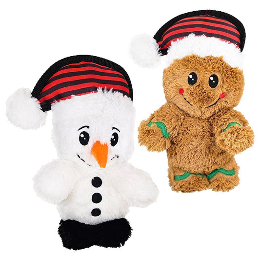 Nobby XMAS Plüsch-Hundespielzeug - 30 cm - quietscht - Plüschtier Kuscheltier