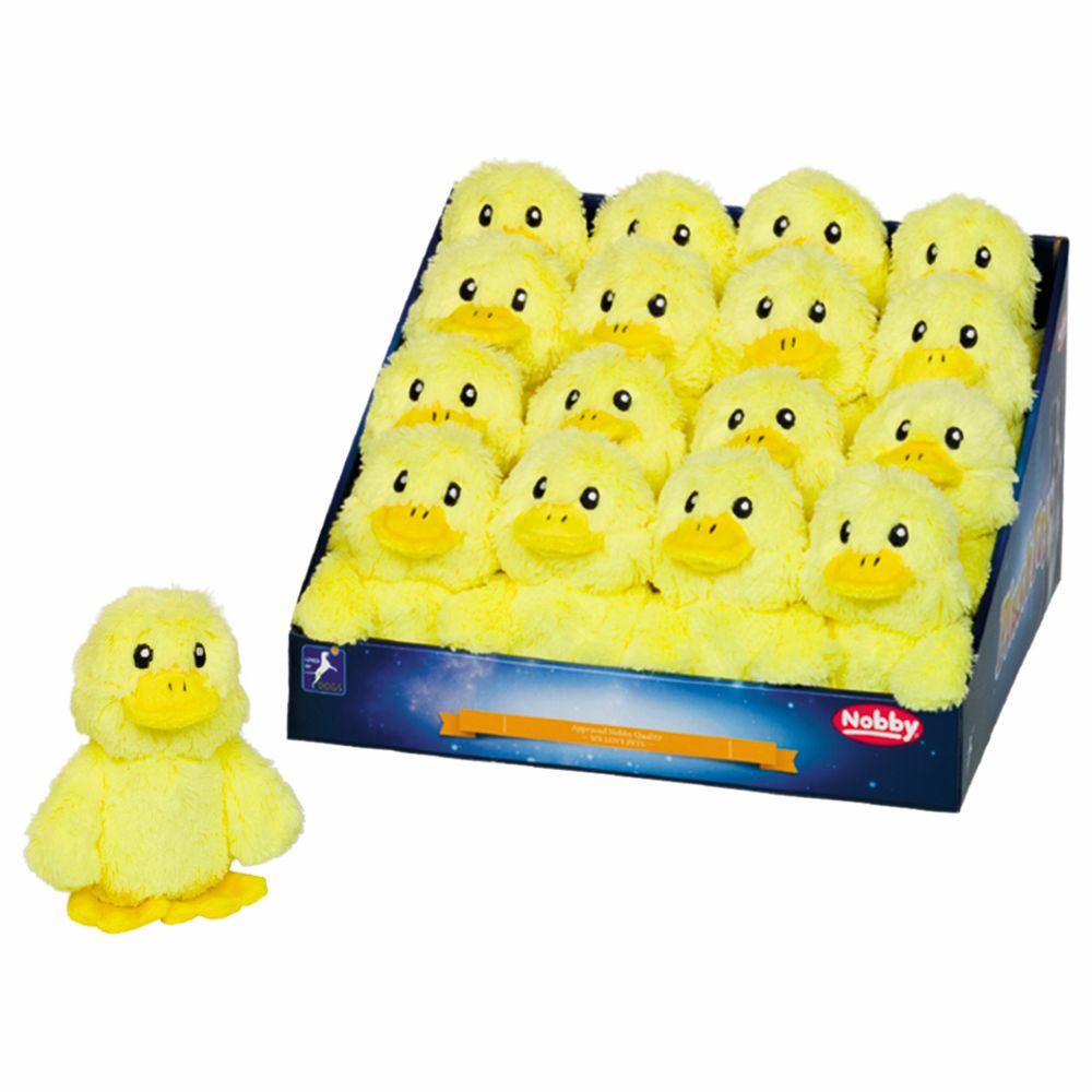 Nobby Plüsch-Hundespielzeug Ente DAGGI MINI - 13 cm - Ostern Plüschspielzeug